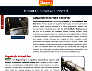 modularconveyorbelt.com screenshot