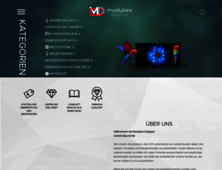 modularedisplays.de screenshot