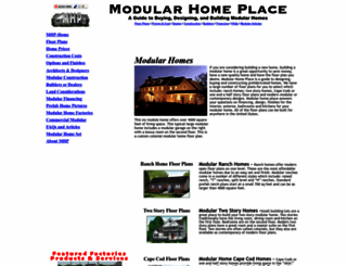 modularhomeplace.com screenshot