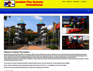 modularplaysystemsint.co.za screenshot