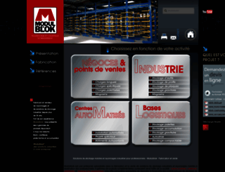 modulblok.fr screenshot