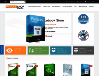 moduleshop.obsolutions.es screenshot