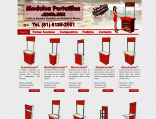 modulosportatiles.com.mx screenshot