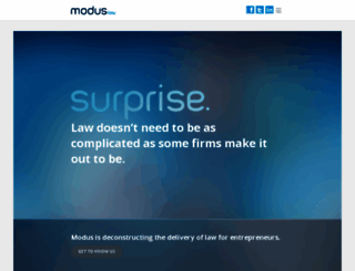 moduslaw.com screenshot