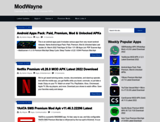 modwayne.com screenshot