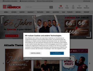 moebelheinrich.de screenshot