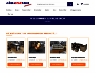 moebelsparadies.ch screenshot