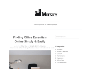 moesley.com screenshot