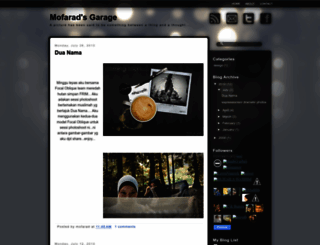mofaradgarage.blogspot.com screenshot