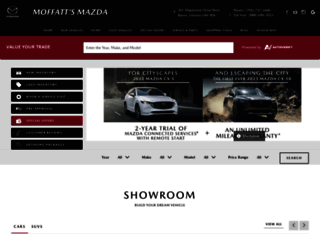 moffattsmazda.com screenshot