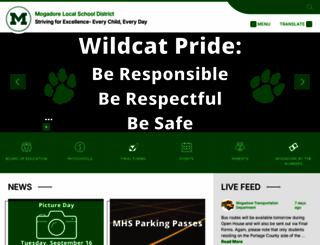 mogadore.net screenshot