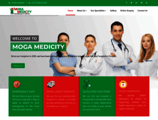 mogamedicityhospital.com screenshot