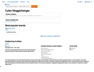 moggerhanger.cylex-uk.co.uk screenshot