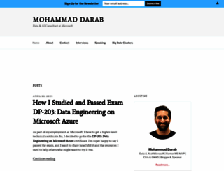 mohammaddarab.com screenshot
