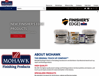 mohawk-finishing.com screenshot