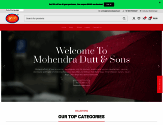 mohendradutt.com screenshot