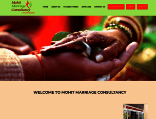 mohitmarriage.com screenshot