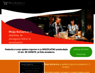 moja-kosarica.si screenshot