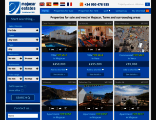 mojacarestates.com screenshot