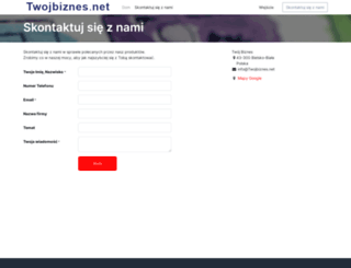 mojbiznes.pl screenshot