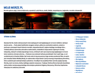 moje-morze.pl screenshot