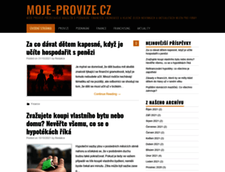 moje-provize.cz screenshot