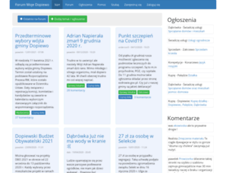 mojedopiewo.pl screenshot
