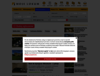 mojelokum.pl screenshot
