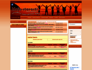 mojestarosti.cz screenshot