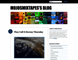 mojosmixtapes.wordpress.com screenshot