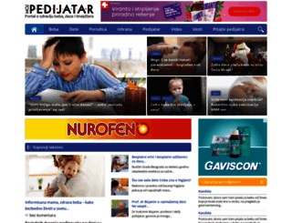 mojpedijatar.co.rs screenshot