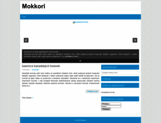 mokkori.cz screenshot