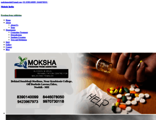 mokshindia.com screenshot