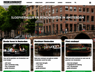mokumbootverhuur.nl screenshot