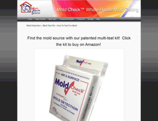 moldcheck.com screenshot
