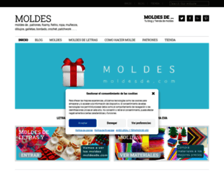 moldesde.com screenshot