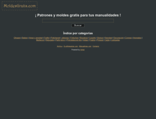 moldesgratis.com screenshot