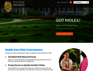 mole-patrol.com screenshot