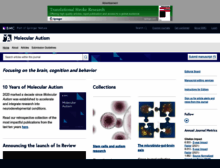 molecularautism.biomedcentral.com screenshot