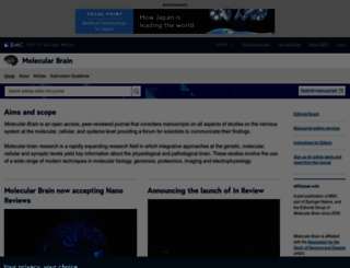 molecularbrain.com screenshot
