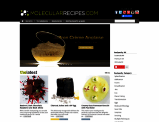 molecularrecipes.com screenshot