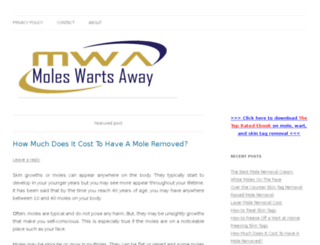 moleswartsaway.com screenshot