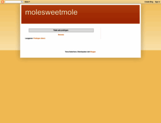 molesweetmole.blogspot.com screenshot