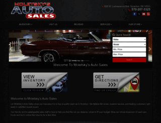 moletskysautosales.com screenshot