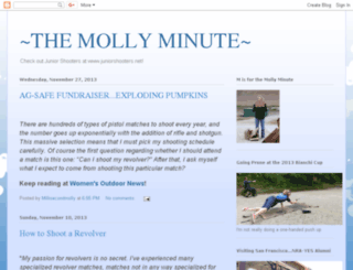 mollyminute.blogspot.com screenshot