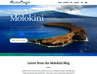 molokinicrater.com screenshot
