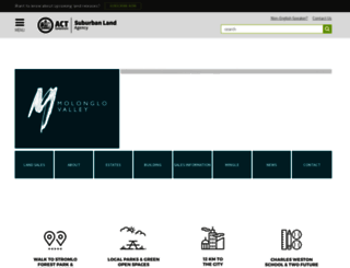 molonglovalley.com.au screenshot