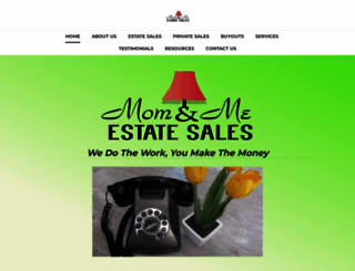 momandmeestatesales.com screenshot
