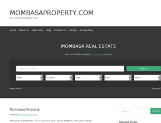 mombasaproperty.com screenshot