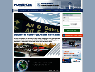 mombergerairport.info screenshot